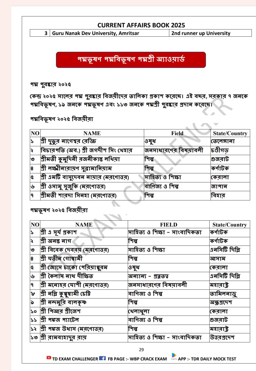 đCurrent affairs Ebook/PDF 2025 For WBP/KP/RAIL/SSC GD/PSC/SSC EXAM - Image 3